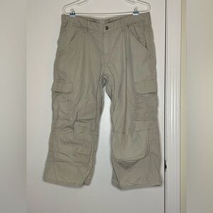 Carhartt Women’s Relaxed Fit Cropped Cargo Pants - Light Tan